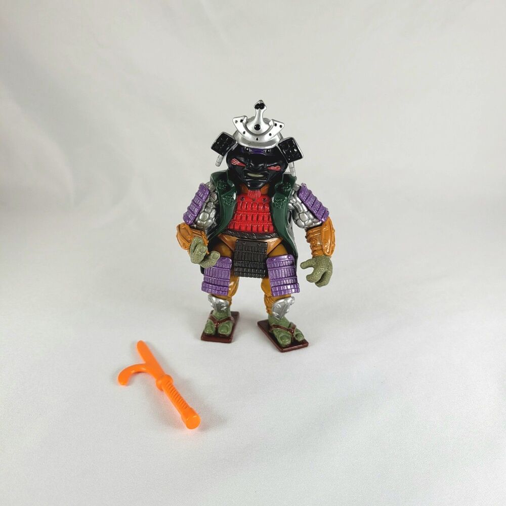 Vintage TMNT Samurai Don 1993 Playmates Action Figure Ninja Turtles Movie III
